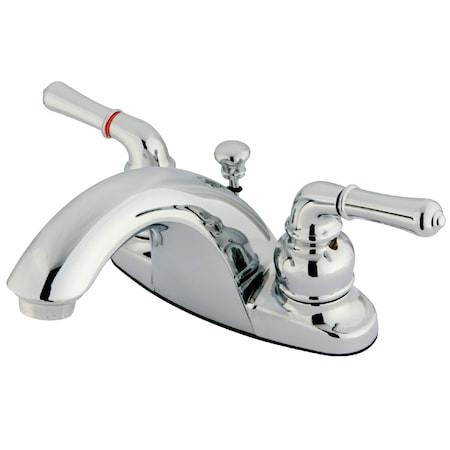 Kingston Brass 4" Centerset Bathroom Faucet, Chrome KB7641NML